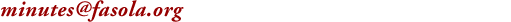 minutes -at- fasola.org
