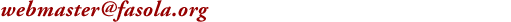 webmaster -at- fasola.org